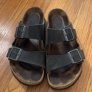 Birkenstock Arizona Sandals Black leather 40 9